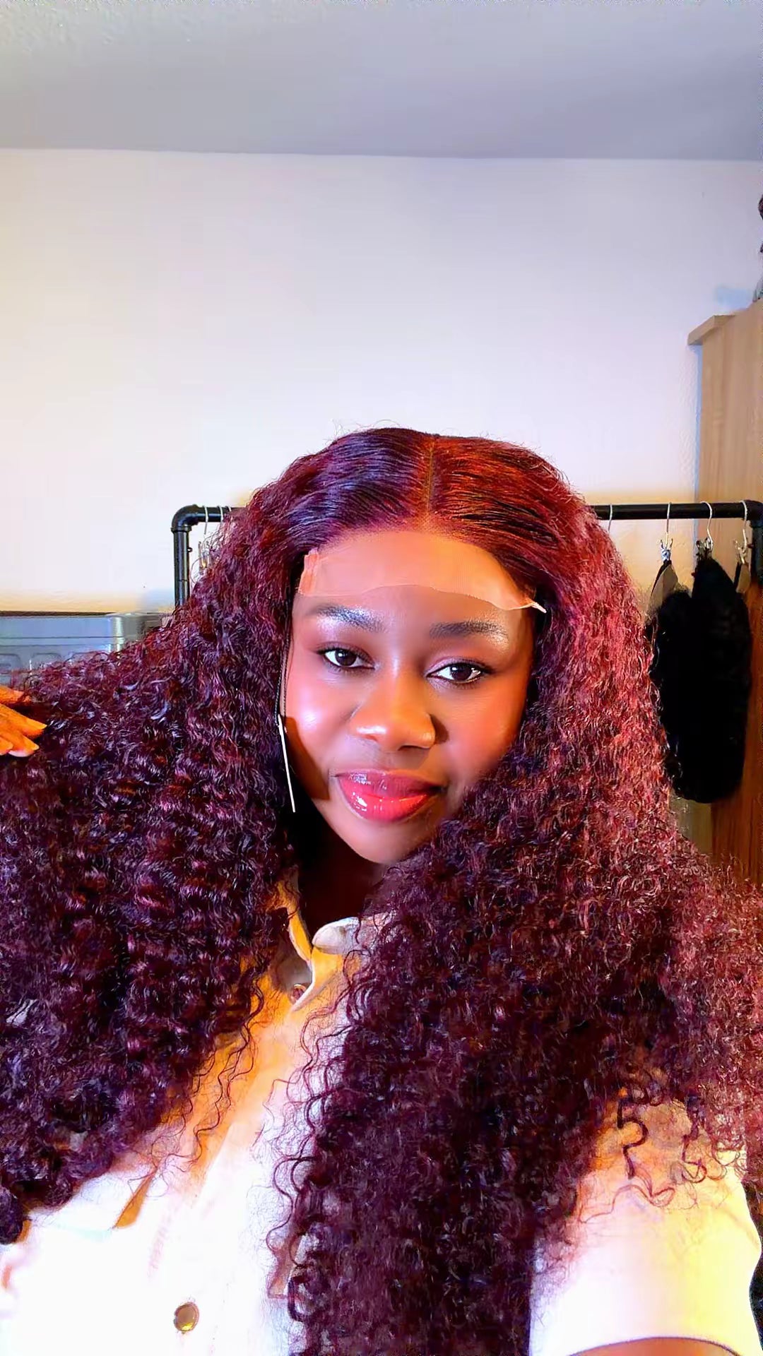 Luxury French Curls – 26 Inches with 5x5 Closure. Nr 068