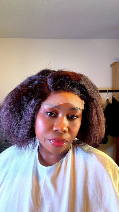 Kinky Straight – 10 Inches with 5x5 Closure Nr 046