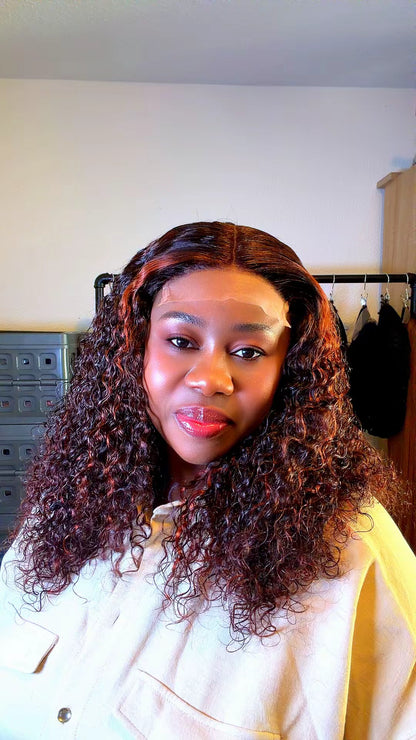 Amazing Curly – 16 Inches with 5x5 Closure.  Nr 070