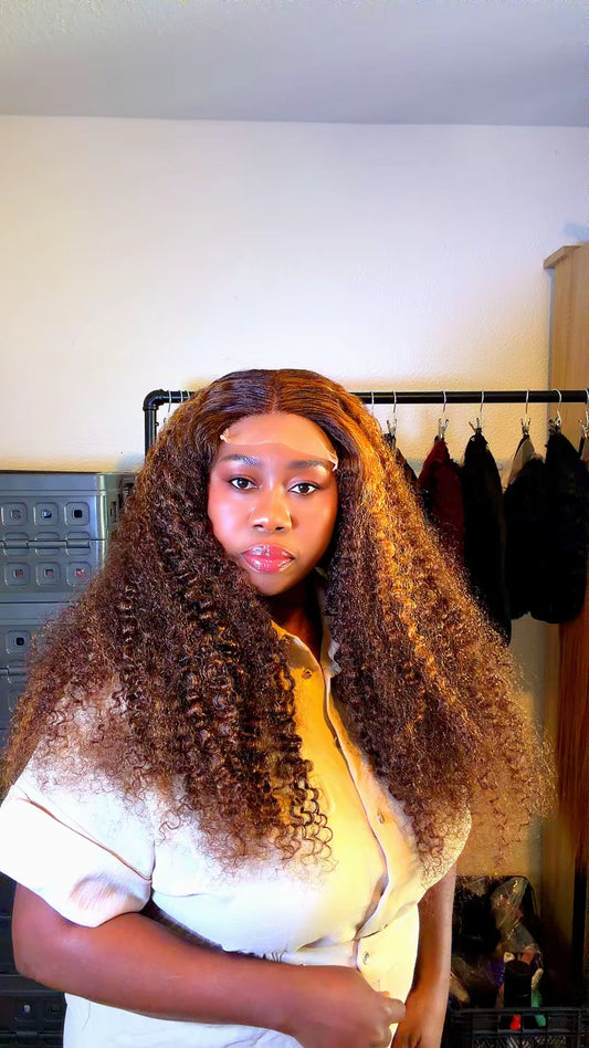 Luxury French Curls – 26 Inches with 5x5 Closure