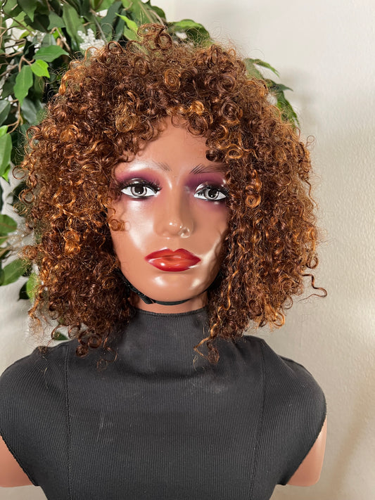 Fringe pixie wig