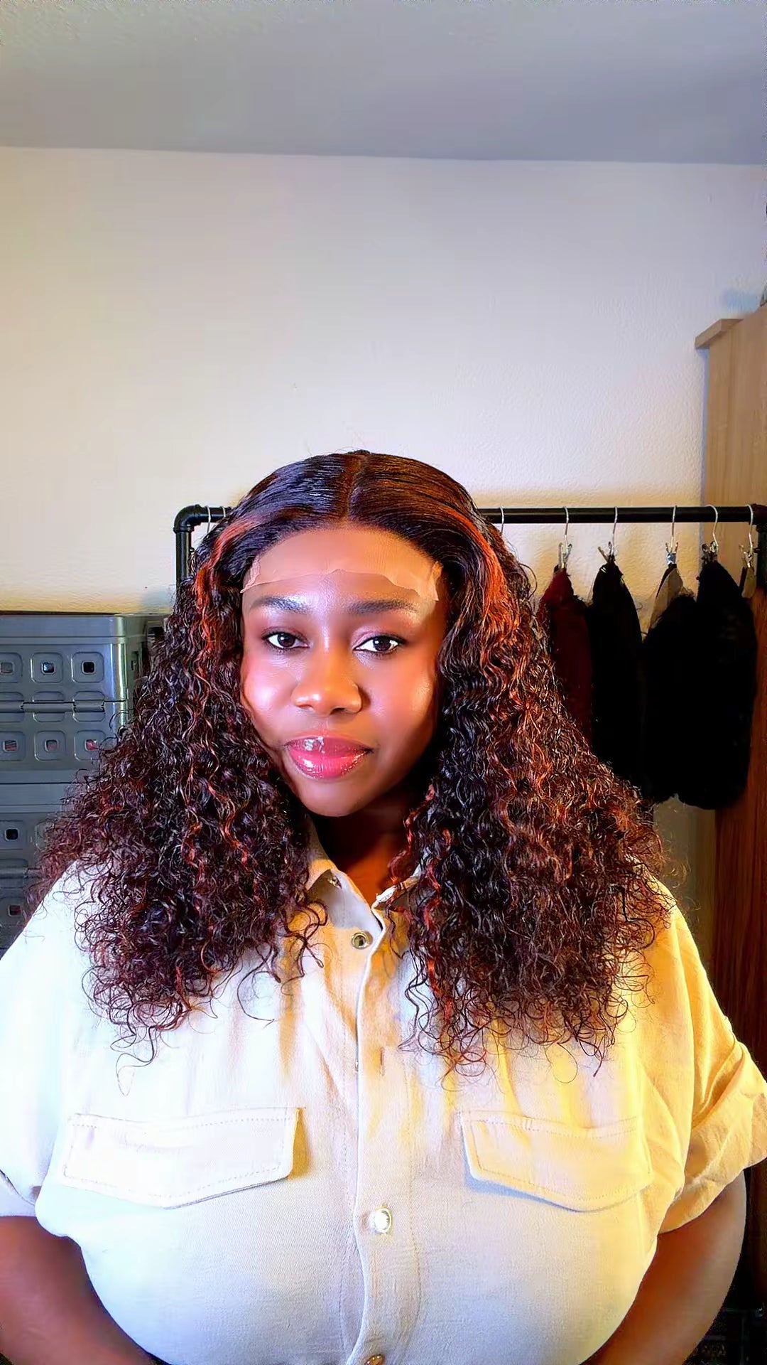 Amazing Curly – 16 Inches with 5x5 Closure.  Nr 070
