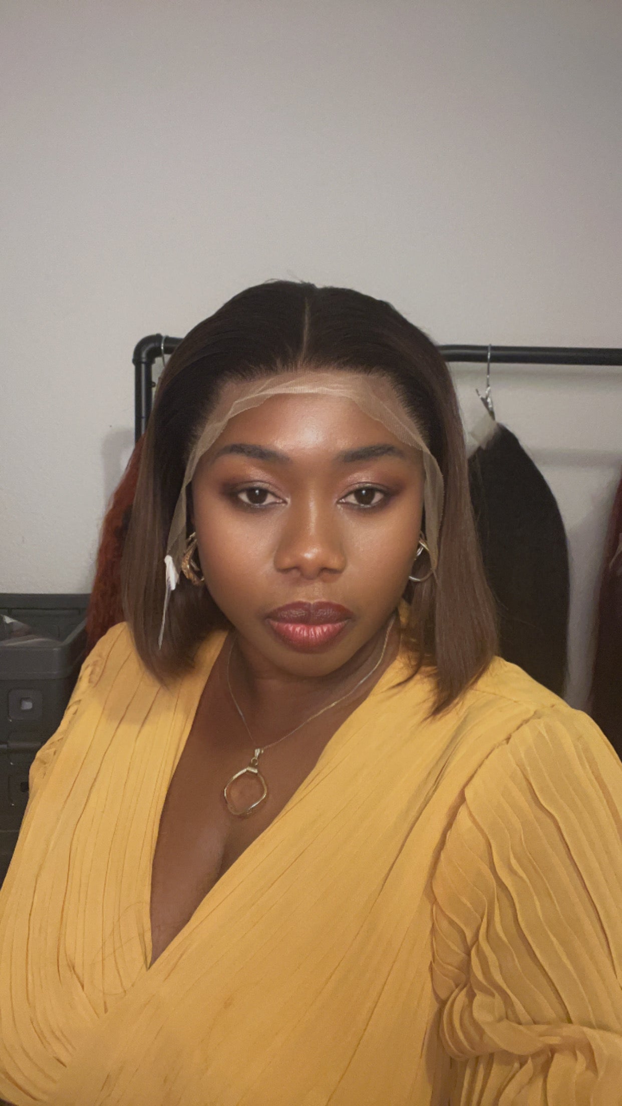 Vietnamese Single Donor Wig 10 Inches with 13x4 Frontal.  V001