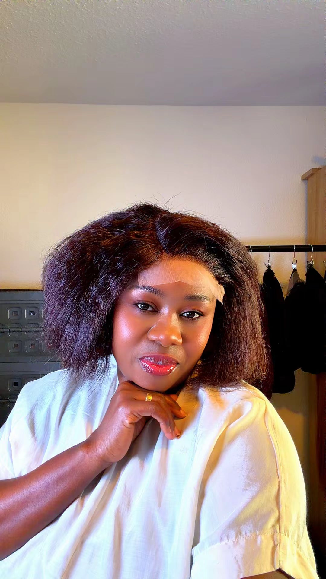 Kinky Straight – 10 Inches with 5x5 Closure Nr 046