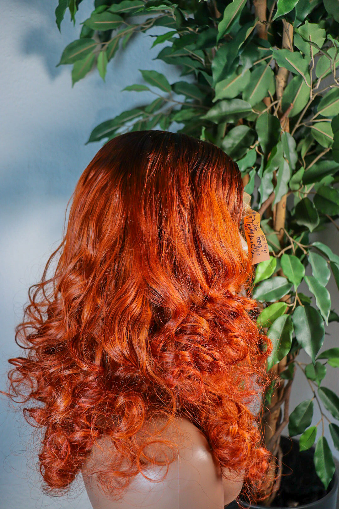SDD Vietnamese Bouncy Curly Orange Brown root (5x5)