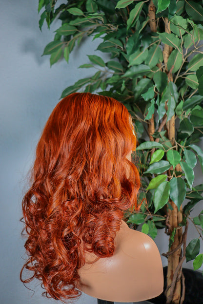 SDD Vietnamese Bouncy Curly Orange burnt (5x5)