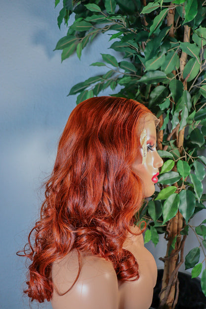 SDD Vietnamese Bouncy Curly Orange burnt (5x5)