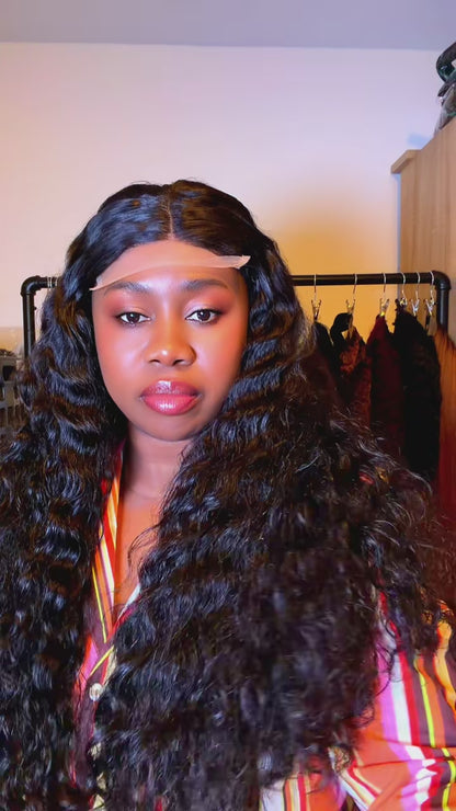 Natural Wave 26” Wig – 5x5 Closure | 350g Density | Black | Unit No. 074