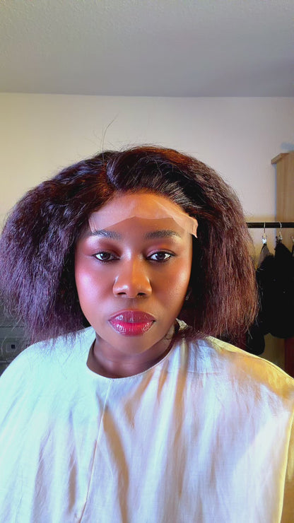 Kinky Straight – 10 Inches with 5x5 Closure Nr 046
